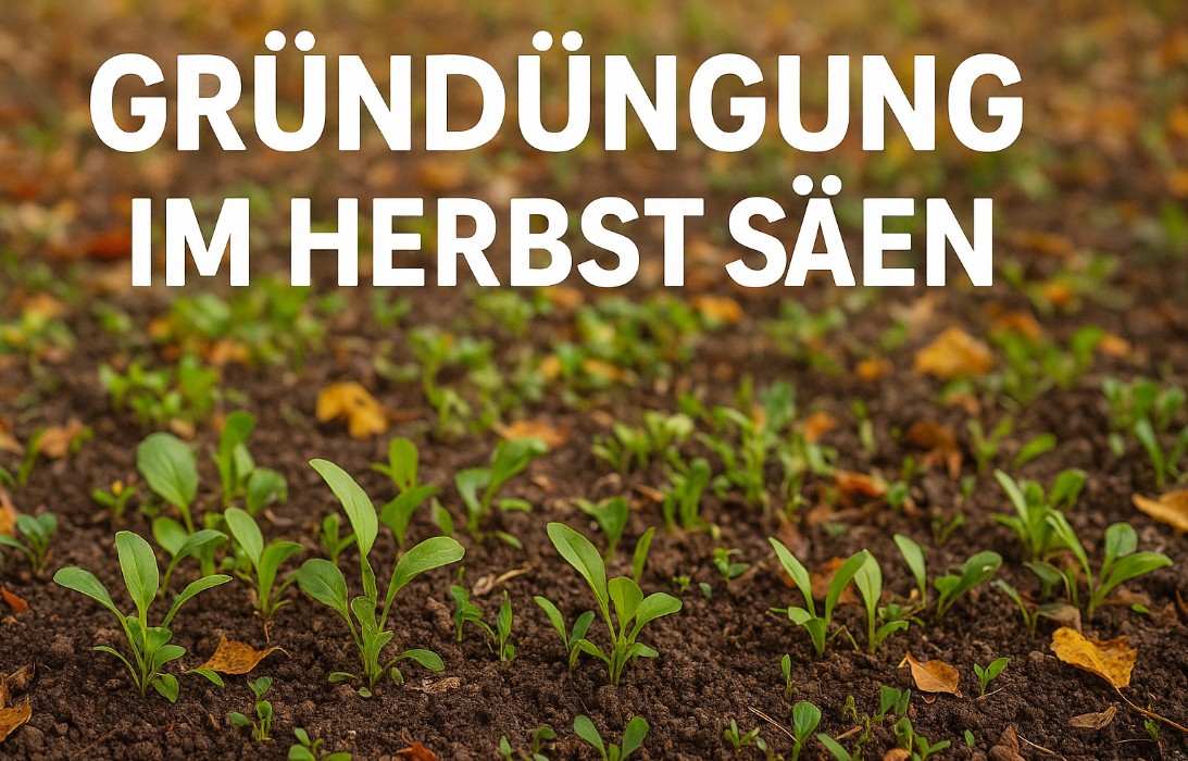 Gründüngung im Herbst säen: Warum und welche Pflanzen sich eignen