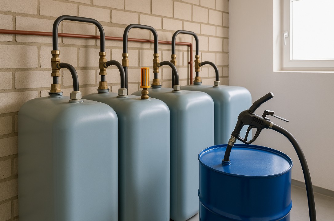 Sicher Heizöl lagern: So geht’s richtig