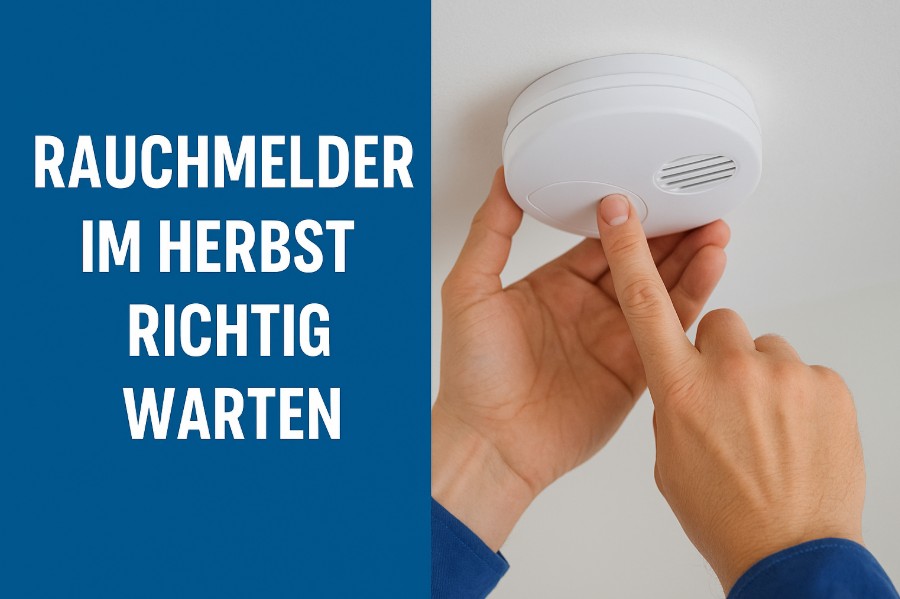 Rauchmelder prüfen und warten