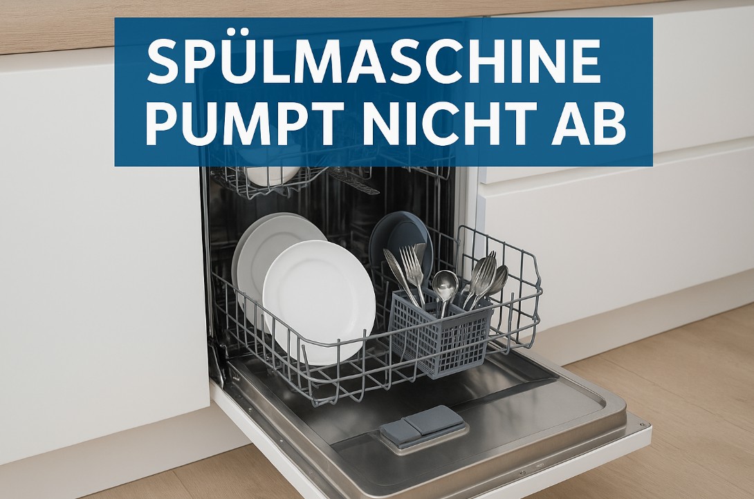 Spülmaschine pumpt nicht ab – Ursachen & Lösungen