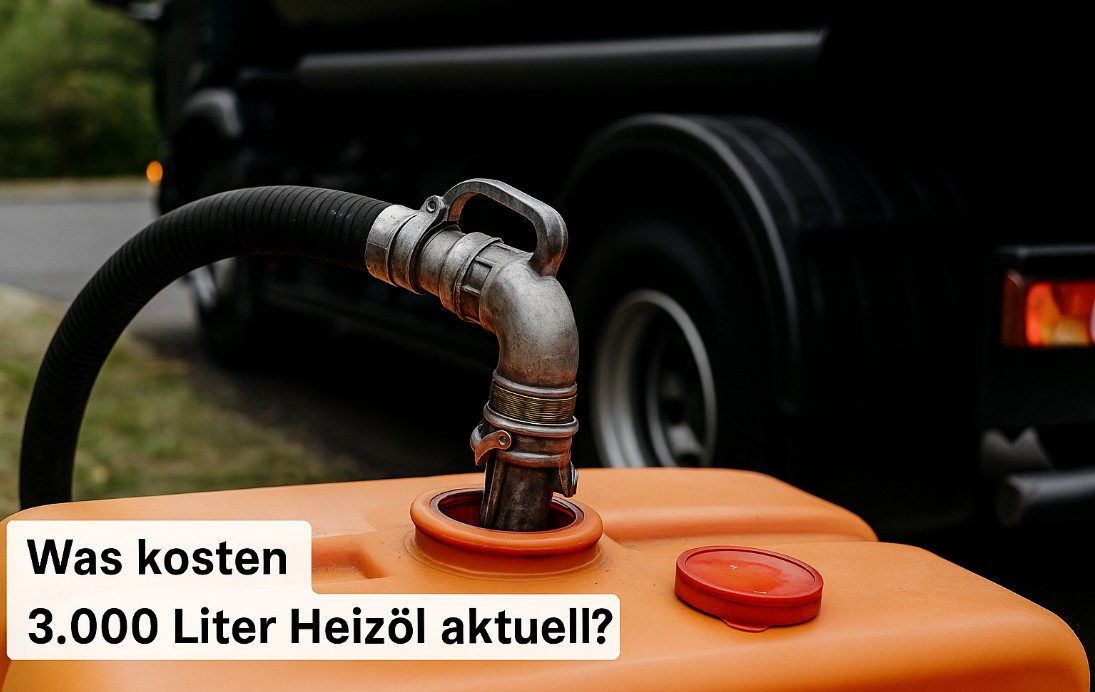 Was kosten 3.000 Liter Heizöl aktuell?